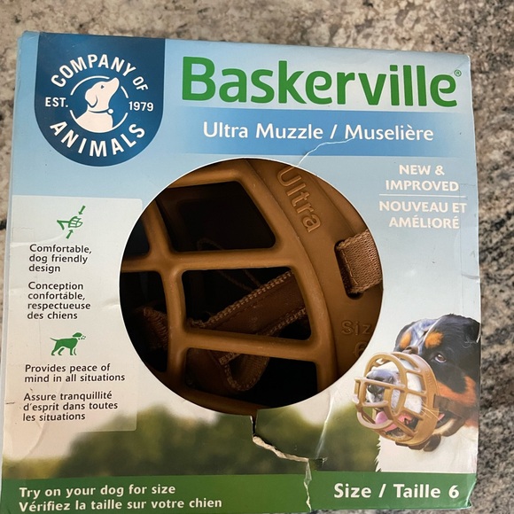 Baskerville Muzzle for Giant Dogs - Picture 7 of 7